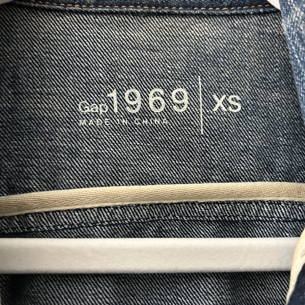 GAP denim jacket, good condition, XS